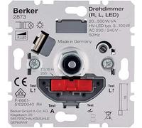 Berker 2873 Dimmer Rotazione/Controllo Pressione 20-500 W LED