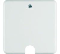 Berker x 447709 - Presa di Collegamento per Stufa, in plastica, Bianco, 85, 8 x 85, 8 mm, Colore: Bianco Polare