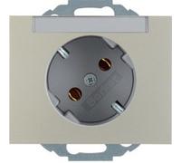 Berker 47287104 - Type F - DIN-rail - Stainless steel - Thermoplastic - IP20 -