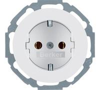 Berker 47452089 - Type F - White - Thermoplastic - IP20 - 250 V - 16 A