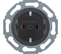 Hager 474521 presa energia Tipo F Nero