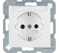 Berker 47508989 - Type F - White - Duroplast - IP20 - 250 V - 16 A