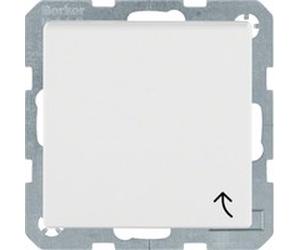 Berker 47511909 Hager - Type F - White - Plastic - Thermoplastic - 250 V - 16