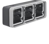 Berker 6019303505 Gehäuse mit Rahmen Leitungseinfuehr. lgr