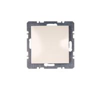 Berker/B. Chiusura quadrata con elemento centrale crema 100982