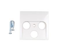 Berker/B.Quadrat 5312038982 hager polo 5907561847738 - Elemento centrale per antenna, uscita 2/3, colore: Crema