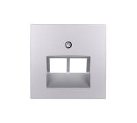 BERKER B1/B5/B7 Placca VETRO per base B QUADRATA 14091404