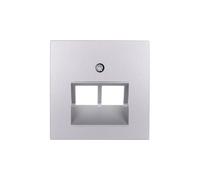 BERKER B1/B5/B7 Placca VETRO per base B QUADRATO 14091404