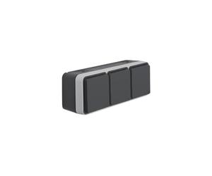 Berker Berk AP - Presa Schuko 47733515 3 Fach waagere