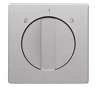 Berker Centrale con manopola 1084608400 3S Q.1/Q.3 alluminio Q.1; Q.3 Copertura/elemento di controllo per programmi di installazione 4011334507864
