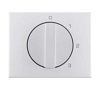 Berker Centrale con manopola 1087710300 3S K.5 in alluminio K.5 coprire/elemento di comando per programmi di installazione 4011334507987