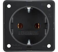 Berker Completo Presa di corrente Integro Flow Nero 947782503 1 pz.