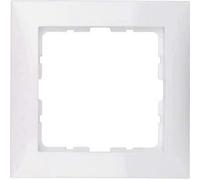 Berker - Cornice 1 elemento S1 Bianco pile Ref. 6511010001