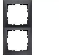 Berker - Cornice 2 moduli S1 Antracite Ref. 6511030002