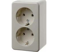 Berker Doppia Presa WS/GL 472140 AP 4011334167945
