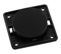 Berker Integro Flow/Pure Interruttore, nero opaco laccato