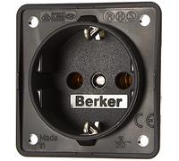 Berker Presa Schuko Integro – Antracite opaco