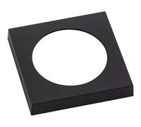 Berker Integro Pure Cornice 1 x nero opaco