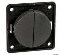 Berker Interruttore doppio cromato 14.521.03