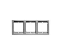 BERKER K.1/K.5 telaio triplo acciaio verticale BERKER 13337004