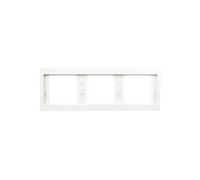 BERKER K.1 telaio triplo orizzontale bianco neve 13737009