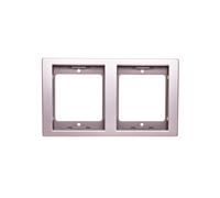 Berker K.5 Doppio Telaio Verticale Acciaio Inox 13237004