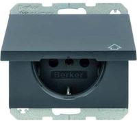 Berker Presa Schuko 47517106 con coperchio ribaltabile K.1 K.1 4011334296461