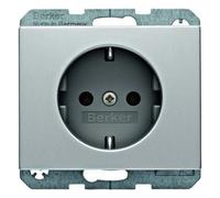 BERKER Presa Schuko K.5 in alluminio 41157003