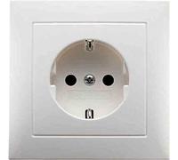 Berker Presa Schuko pws/gl 47428989 m.piastra di copertura S.1 presa 4011334277651