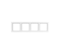 Berker Q.3 telaio quadruplo bianco velluto 10146099