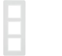 Berker Q.7 telaio 3 scomparti bianco velluto Q.1/Q.3/Q.7 10136189