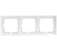 Berker S1 - Telaio 3 Elementi Serie 1 Bianco Lucido Polar