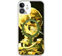 Berkin Arts Compatibile con Custodia per iPhone 12 Pro/iPhone 12 Cover Chiaro Trasparente [Compatibile con MagSafe], Postimpressionismo (Vincent Van Gogh-Scheletro)