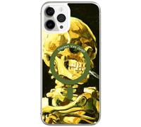 Berkin Arts Compatibile con Custodia per iPhone 14 Pro Cover Chiaro Trasparente [Compatibile con MagSafe], Postimpressionismo (Vincent Van Gogh-Scheletro)