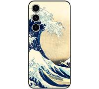 Berkin Arts Compatibile con Samsung Galaxy S23+ Plus 5G Custodia Premium Silicone Cover Stile giapponese Ukiyo-e (Katsushika Hokusai-La grande onda di Kanagawa)