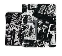 Berkin Arts Custodia per iPad mini(A17 Pro, Modello 2024, 7a Generazione)/ mini 6(Modello 2021, 6a Generazione)Custodia Pittura europea moderna Simboli di astrazione Raffinata illuminazione blu viola