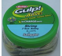 Berkley 1130330 GAPSHR3-MLT Gulp Alive 3" Gambero 11 Oz Secchio In Mutazione