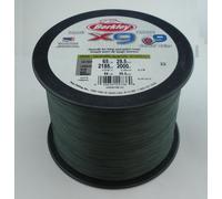 Berkley Treccia da pesca X9BBK65-22 – 65LB, 9 fili, bassa vis verde, acqua salata/dolce