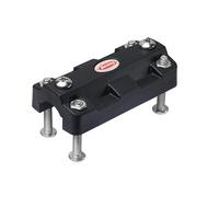 Berkley Adattatore per base di montaggio | Supporto per battello in nylon rinforzato con fibra di vetro | Compatibile con la base di montaggio con blocco | Nero | 22-25 mm