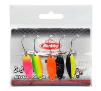 Berkley Area Game Spoons - Confezione da 5 piccoli indicatori per pesca alla trota e alla spigola, senza piombo, ami Fusion 19
