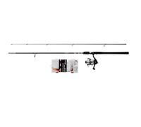 Berkley Catch More - Canna da pesca e mulinello, include canna in carbonio composito, mulinello versatile pre-bobina con mono, scatola per attrezzatura con esche e accessori, 8 diversi set della gamma