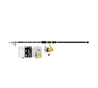 Berkley Catch More Fish Trout Tele Combo, canna da pesca e mulinello combinato, mulinello versatile pre-bobina con mono, scatola per attrezzatura con esche e accessori, pesca predatore, trota, nero,
