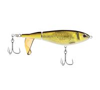 Berkley Choppo Topwater Esca da pesca | Esca facile da usare per pesci predatori | Crea il massimo disturbo e rumore in superficie | Coda a coppa resistente | 10,5 cm | 21 g | Oro