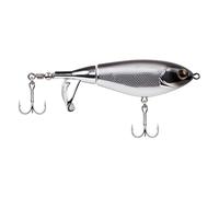 Berkley Choppo Topwater Esca da pesca | Esca facile da usare per pesci predatori | Crea il massimo disturbo e rumore in superficie | Coda a coppa resistente | 12 cm | 28 g | Nero