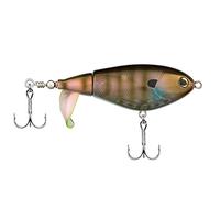 Berkley Choppo Topwater Fishing Lure - Esca propulsiva di facile utilizzo per Bass e pesci predatori, crea il massimo disturbo e rumore in superficie - 7,5 cm/Ghost Bluegill