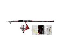 Berkley Cmf Spin Seeker 2,40m 10-40g Tele Combinato Rute Rolle Spago Esca Set