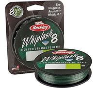 Berkley Colpo di Frusta 8, Treccia-0,10 mm Uomo, Verde, 14.8kg | 32lb| 300m