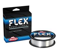 Berkley Filo da Pesca Flex Mono 300 M Clear in Nylon Ideale per Lo Spinning Surfcasting Carpfishing Trota Lago Resistente al Nodo con Poca Elasticit