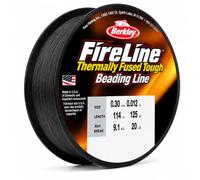 Berkley Fireline Filo Trasparente per Perline e Gioielli | Filo Nylon Resistente per Collana e Braccialetti | Filo Invisibile per Appendere e Creazioni Artigianali | 0.30mm | 114 m
