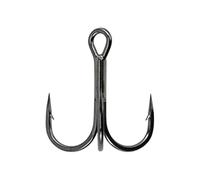 Berkley Fusion19 Treble - 1 Gancio per Treble, Colore: Nero nichelato, Extra Tagliente, 12 Misure da 16 a 3/0 (Taglia 16)